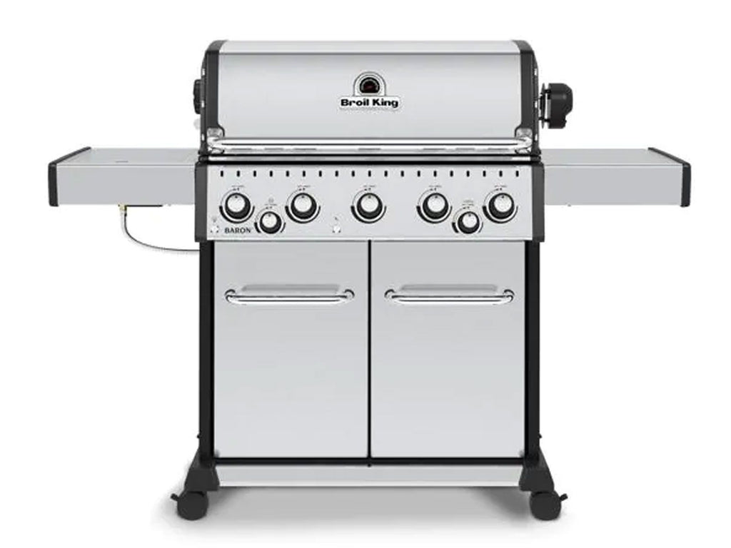 Broil King Baron S 590 Pro IR 5-Burner Gas Grill With Rotisserie and Sear Station