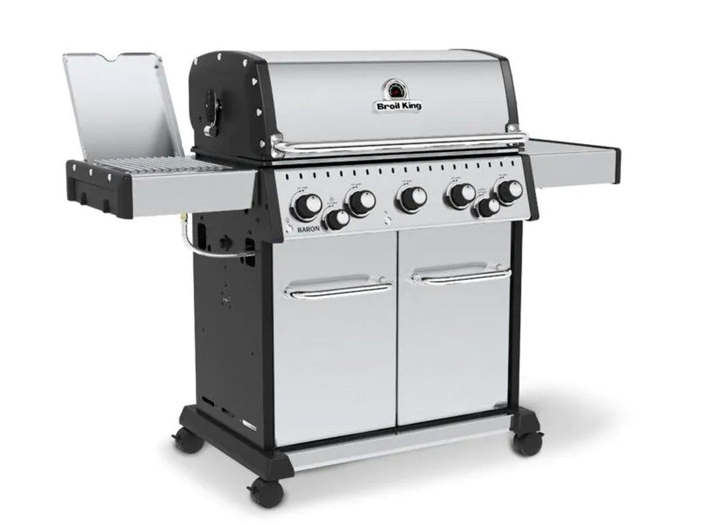 Broil King Baron S 590 Pro IR 5-Burner Gas Grill With Rotisserie and Sear Station