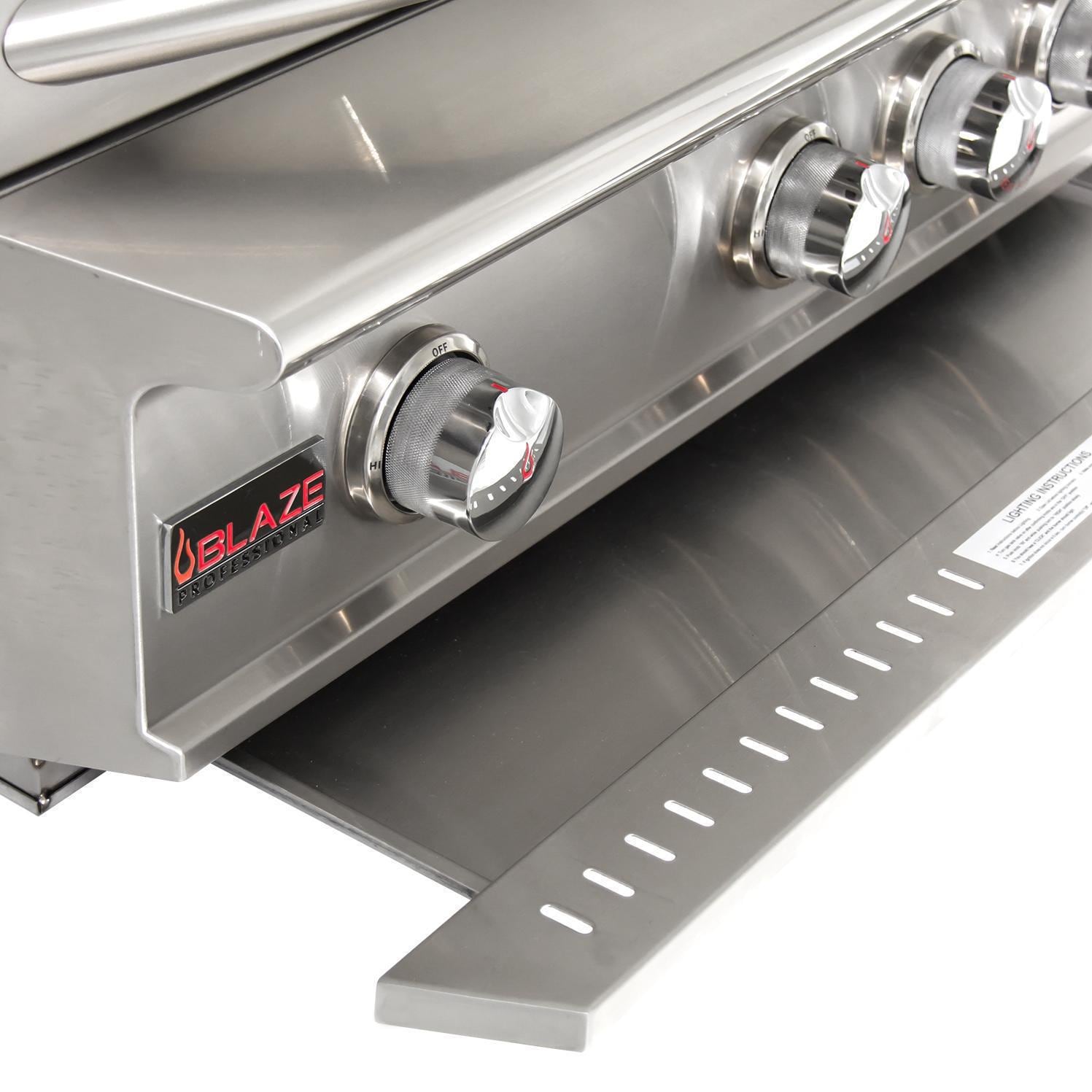 Blaze Professional LUX 44-Inch 4 Burner Built-In Gas Grill With Rear Infrared Burner (BLZ-4PRO)