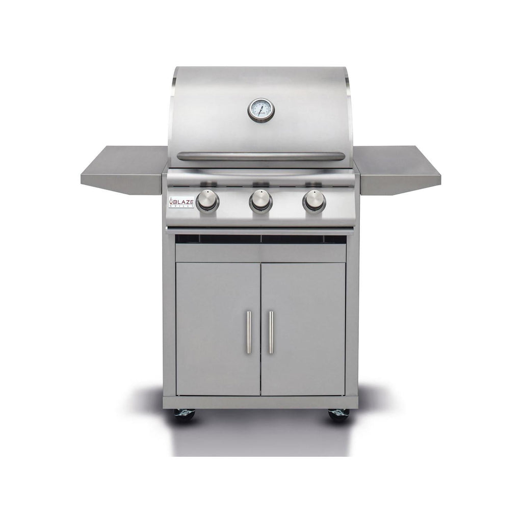 Blaze LBM 25-Inch 3-Burner Freestanding Gas Grill (BLZ-3LBM+CART)