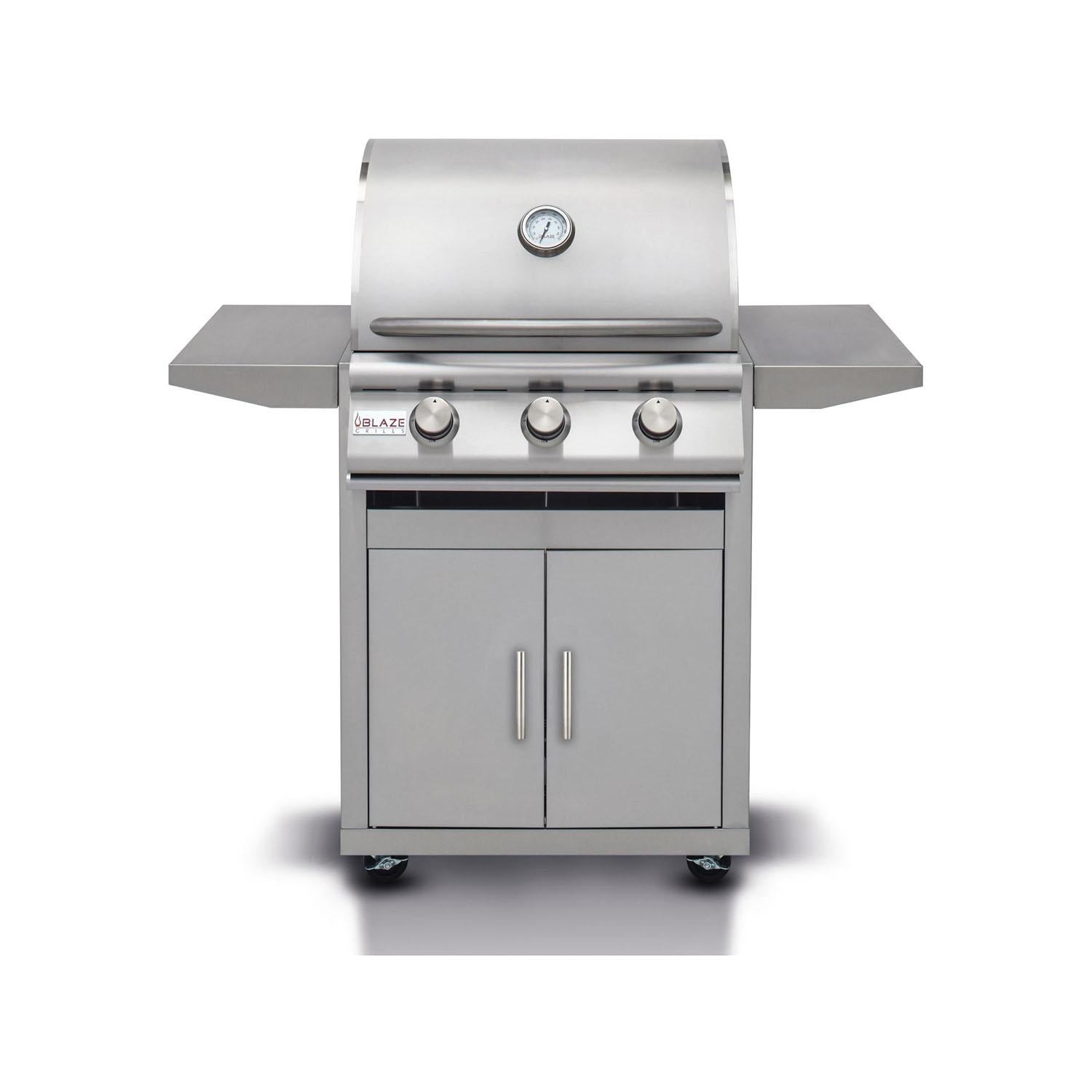 Blaze LBM 25-Inch 3-Burner Freestanding Gas Grill (BLZ-3LBM+CART)