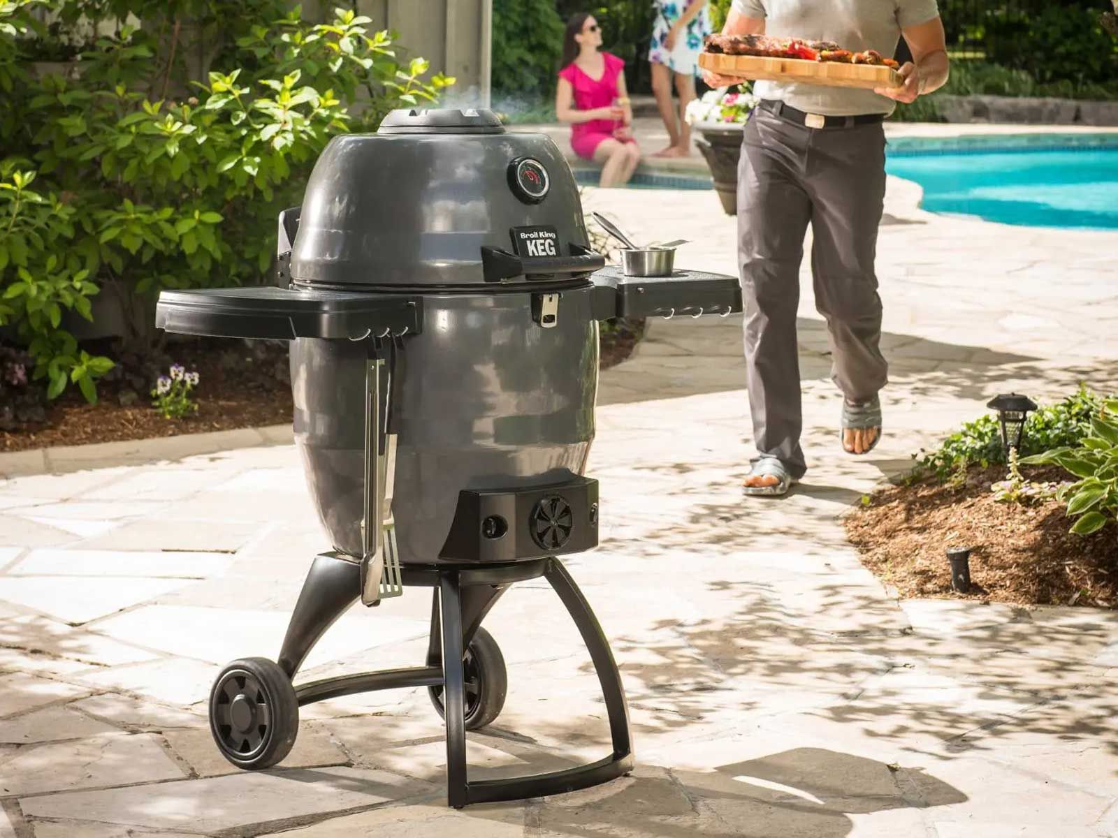 Broil King Keg 5000 Steel Charcoal Kamado Grill (911470)