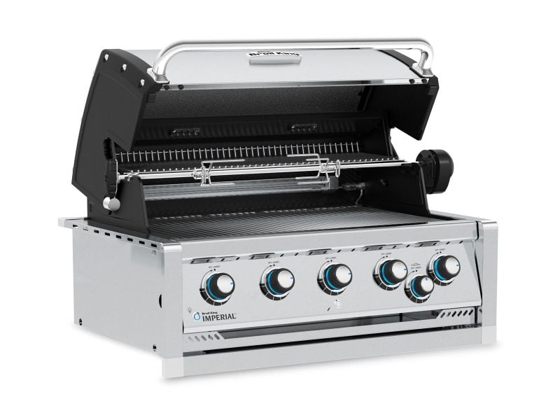 Broil King Imperial S470 4-Burner Built-In Gas Grill With Rotisserie