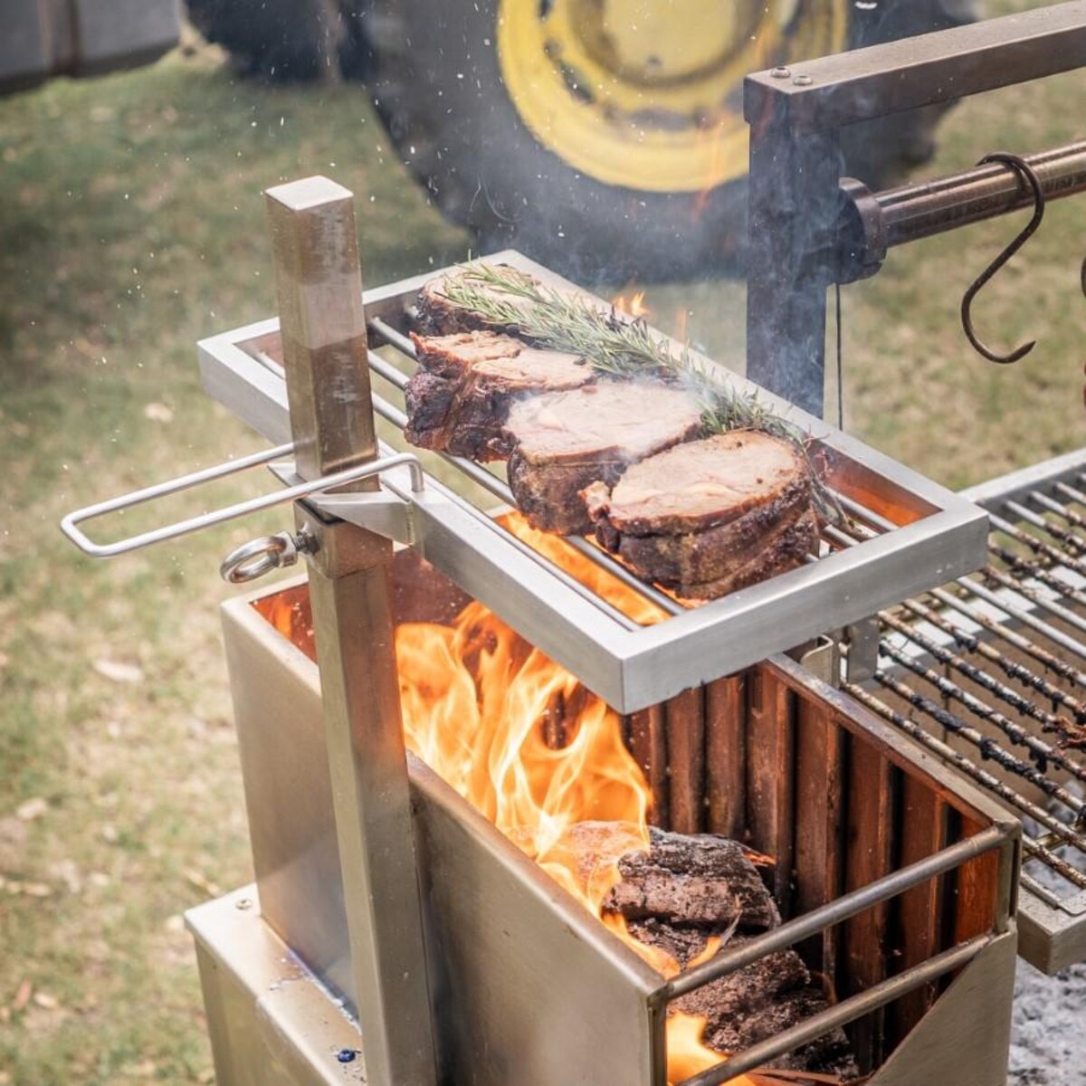 Tagwood BBQ Height Adjustable Secondary Grate for BBQ05SS, BBQ03SI, & BBQ03SS Grills (BBQ55SS)