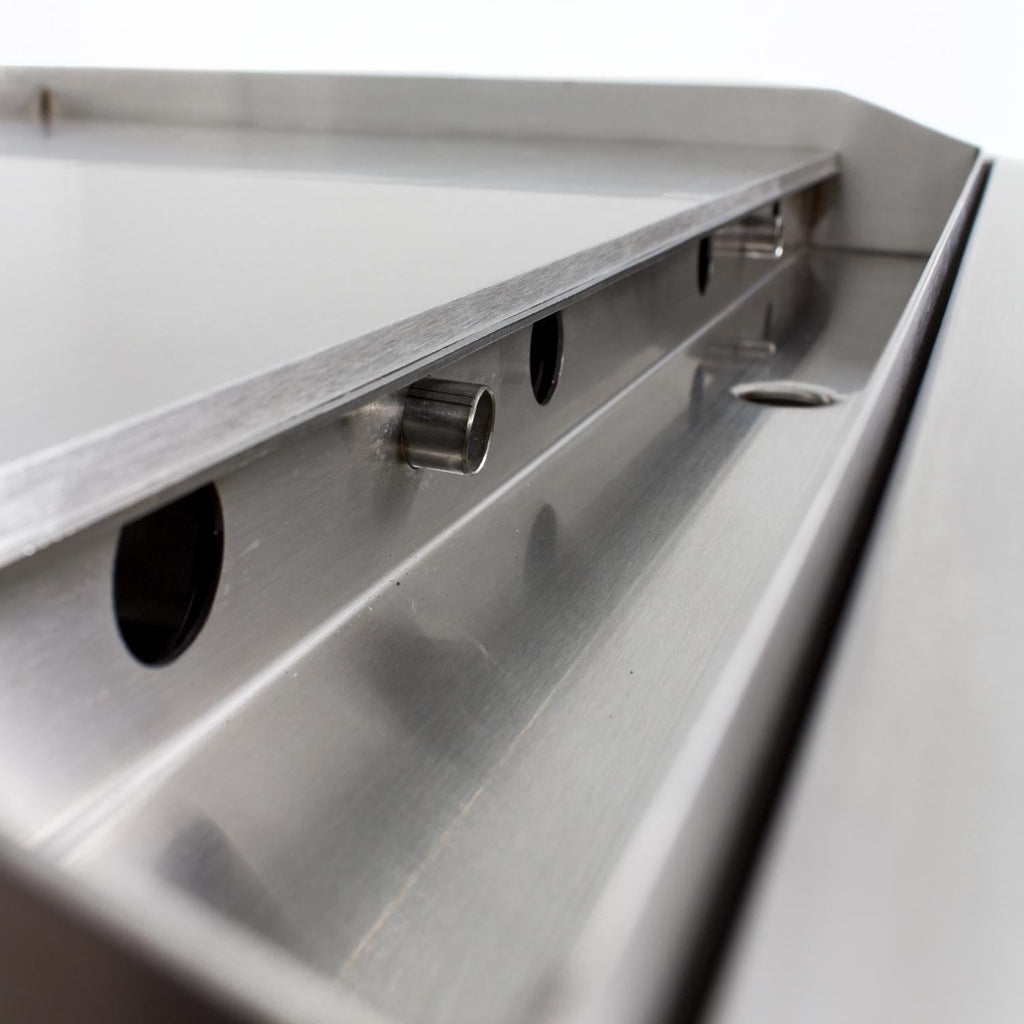 Blaze LTE 30-Inch Natural Gas Griddle w/ Upgraded Cart & Lights (BLZ-GRIDDLE-LTE + CART)