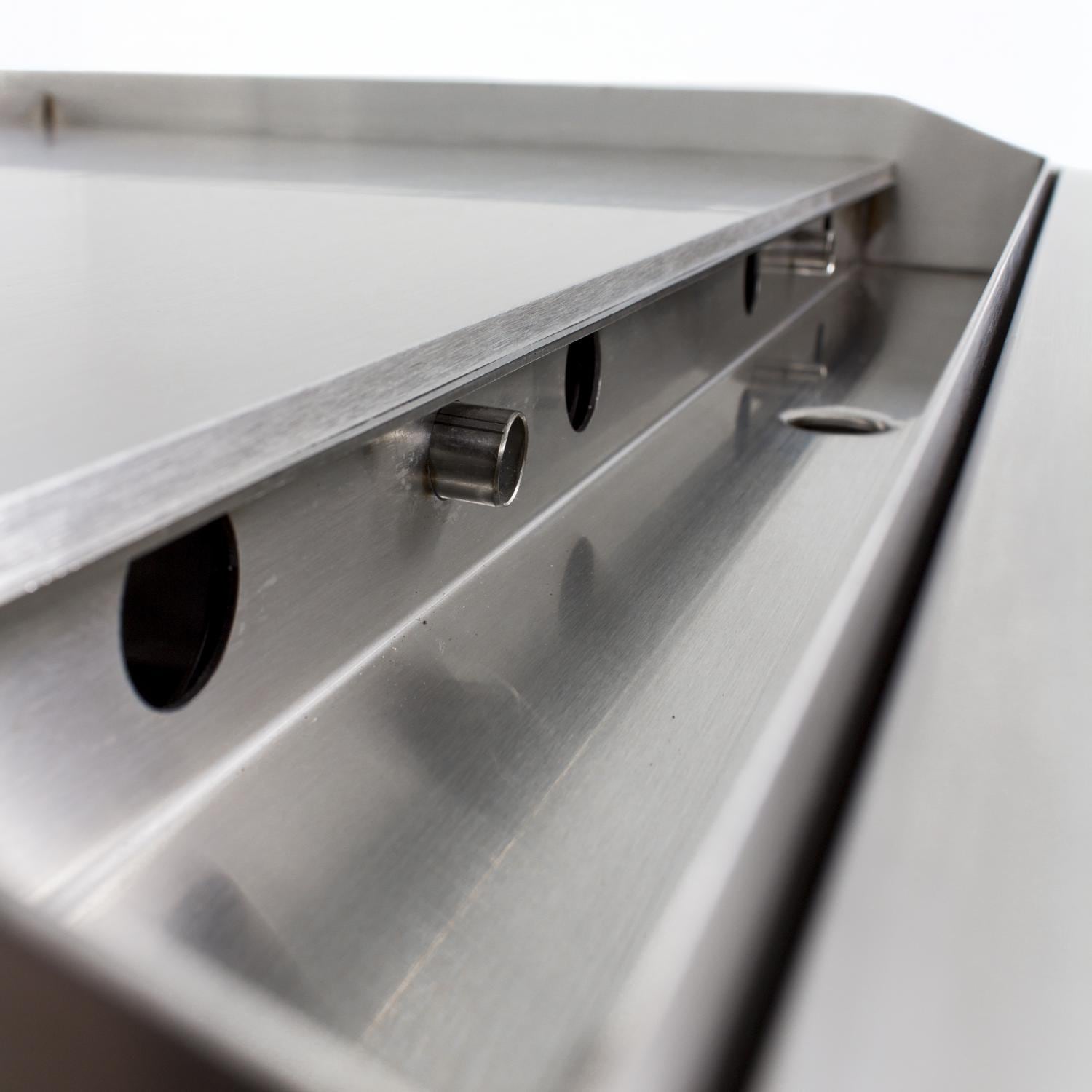 Blaze LTE 30-Inch Natural Gas Griddle w/ Upgraded Cart & Lights (BLZ-GRIDDLE-LTE + CART)
