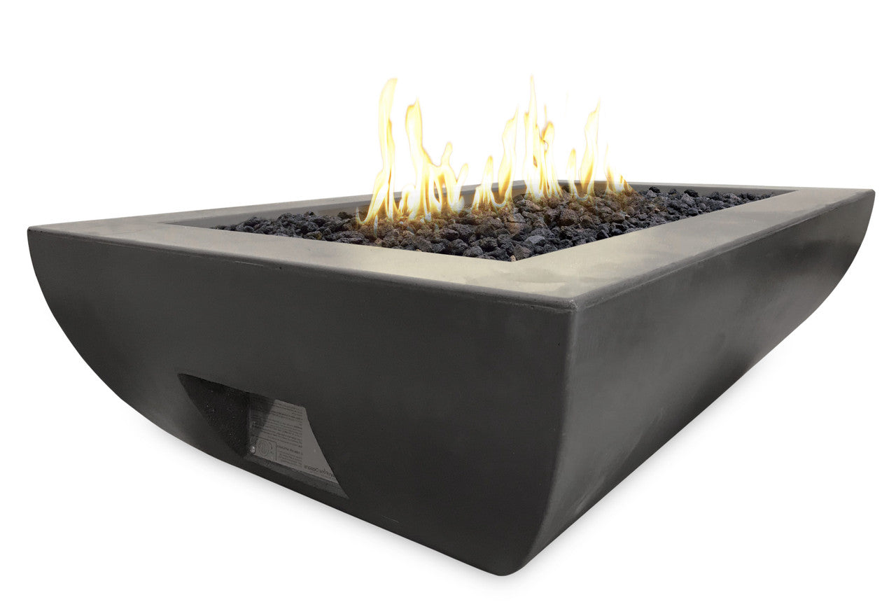 American Fyre Designs Bordeaux Rectangle Fire Pit