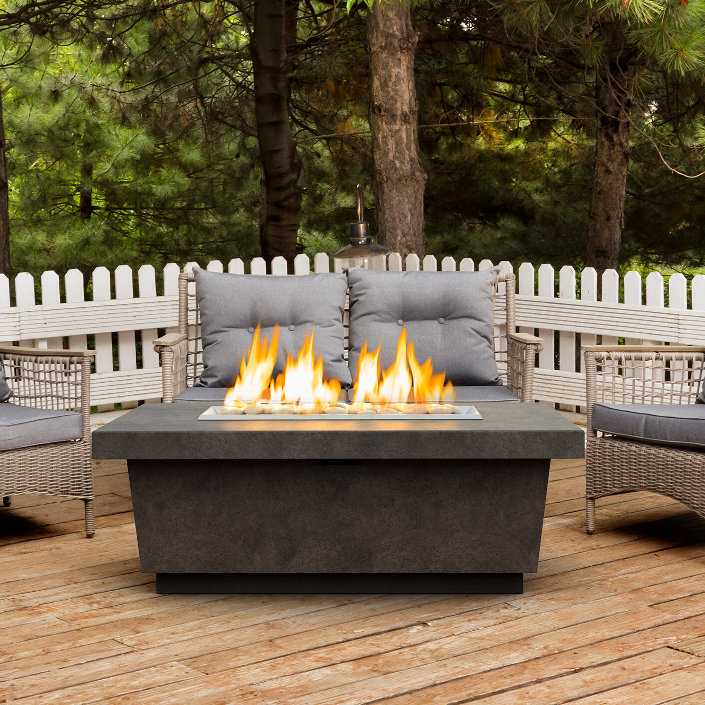 American Fyre Designs 76" Contempo LP Select Fire Table