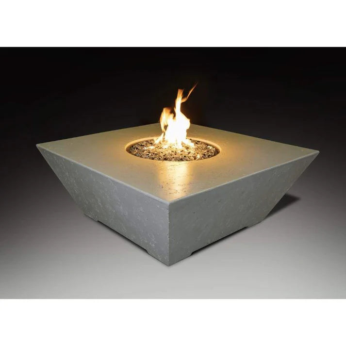 Athena Olympus Square Fire Pit - Color White