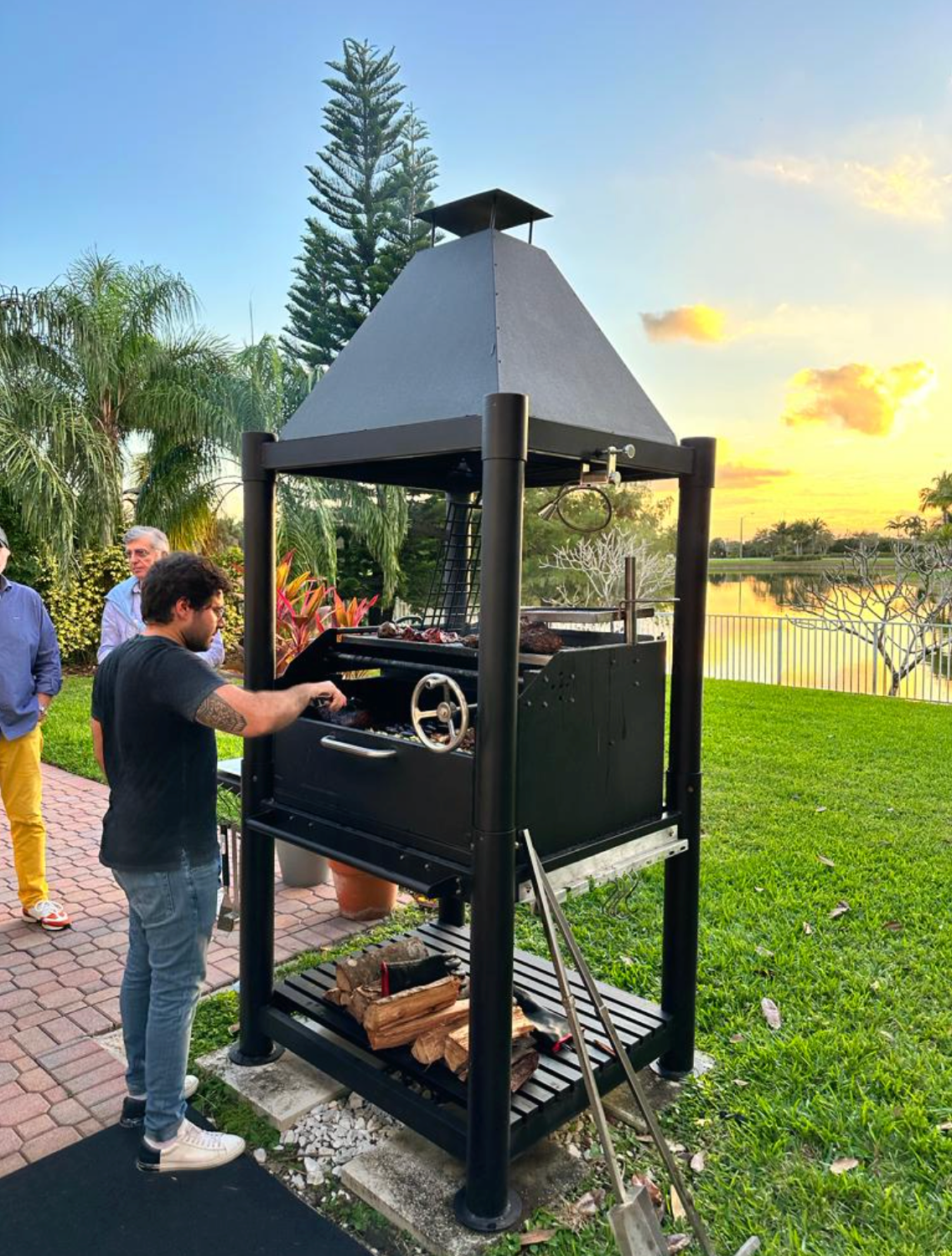 Tagwood BBQ Beast Argentine Wood Fire & Charcoal Grill - BBQ02SI