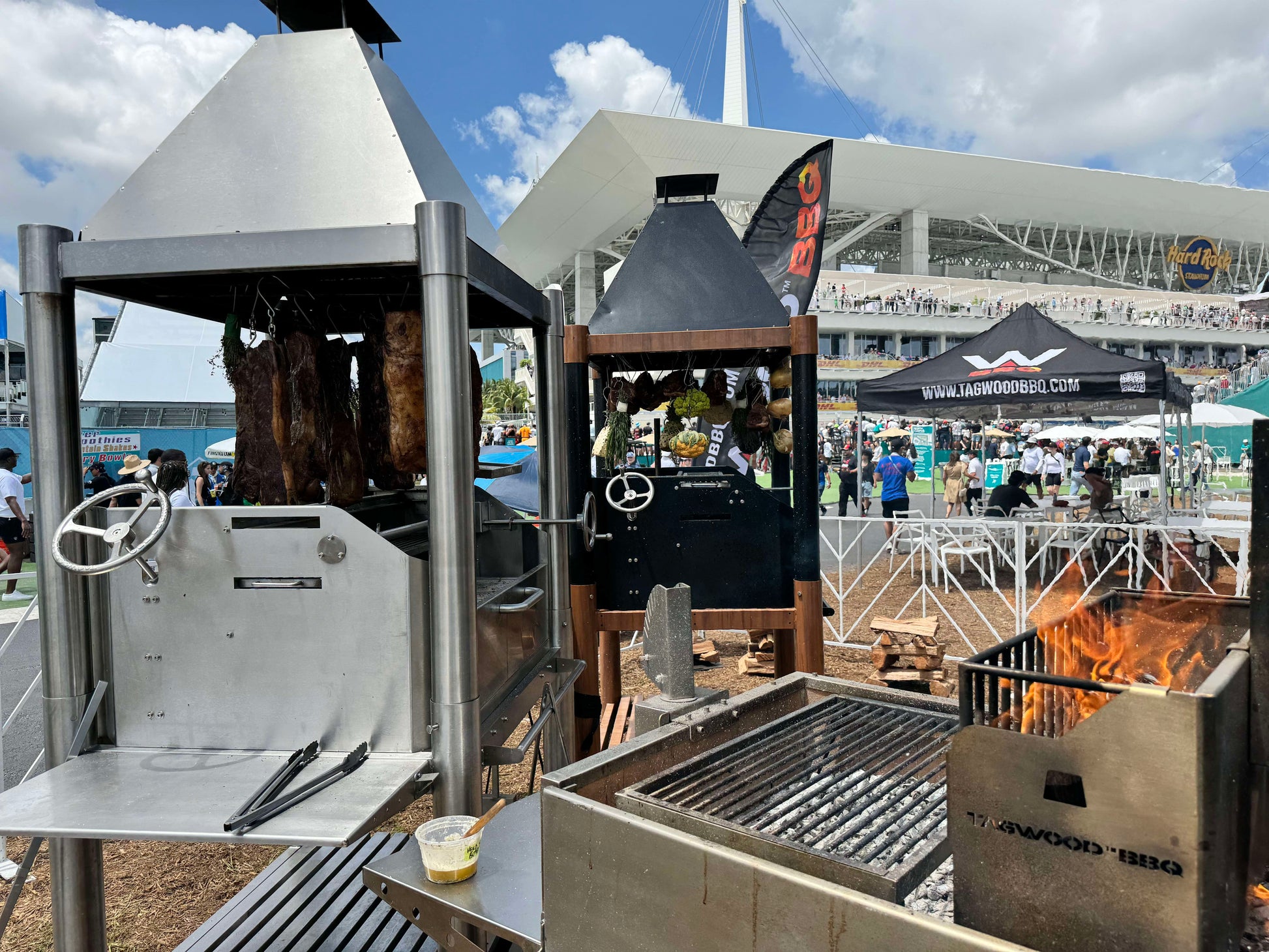 Tagwood BBQ Beast Argentine Wood Fire & Charcoal Grill - BBQ02SI