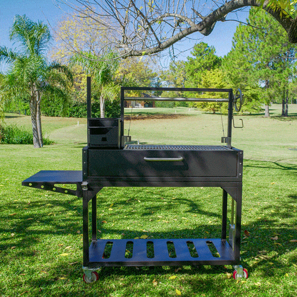 Tagwood BBQ Fully Assembled Argentine Santa Maria Wood Fire & Charcoal Grill - BBQ03SIF