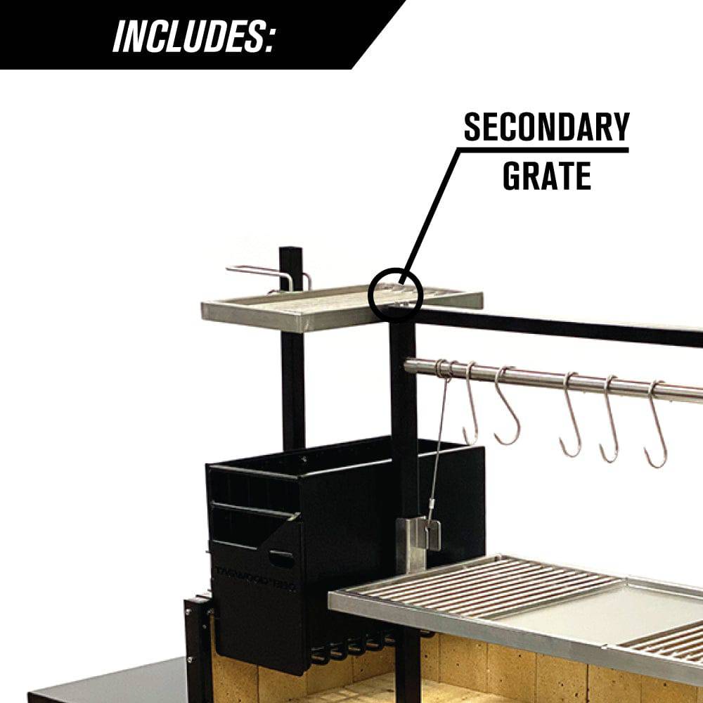 Tagwood BBQ Fully Assembled Argentine Santa Maria Wood Fire & Charcoal Grill (BBQ03SIF)