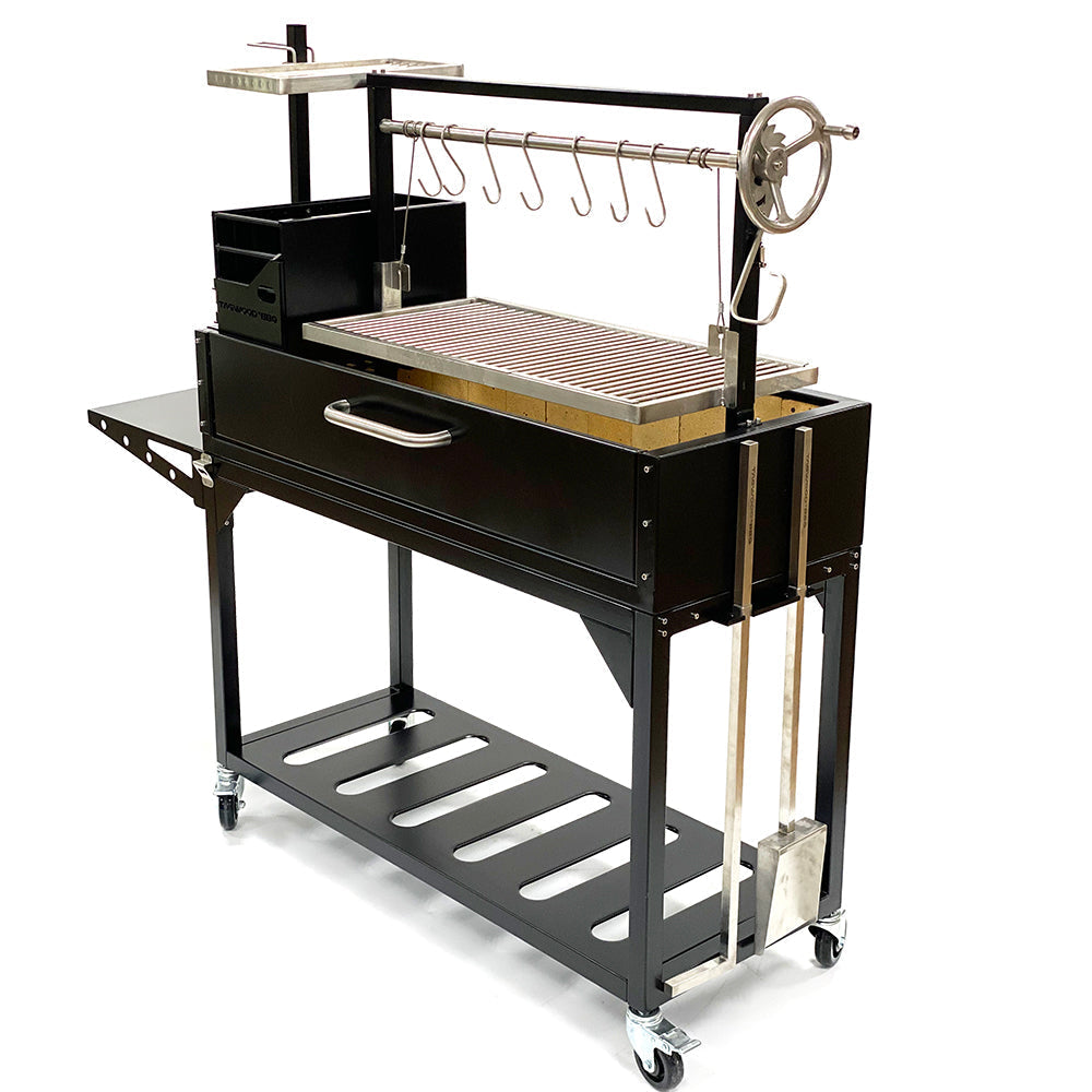 Tagwood BBQ Fully Assembled Argentine Santa Maria Wood Fire & Charcoal Grill (BBQ03SIF)