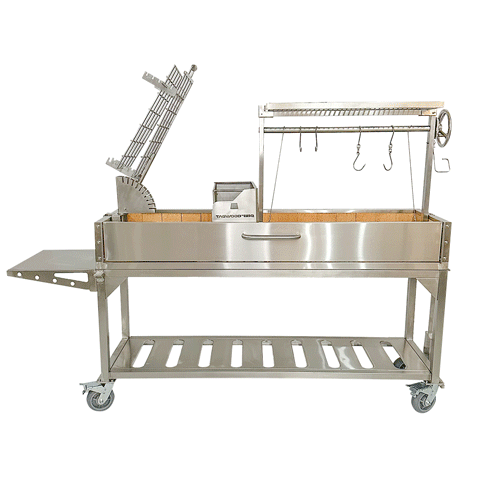 Tagwood BBQ Argentine Santa Maria Wood Fire & Charcoal Grill - BBQ06SS