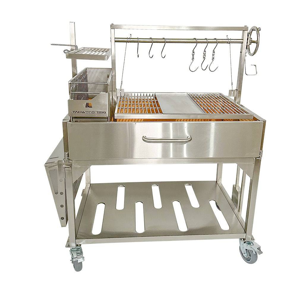 Tagwood BBQ XL Argentine Santa Maria Wood Fire & Charcoal Grill - BBQ23SS