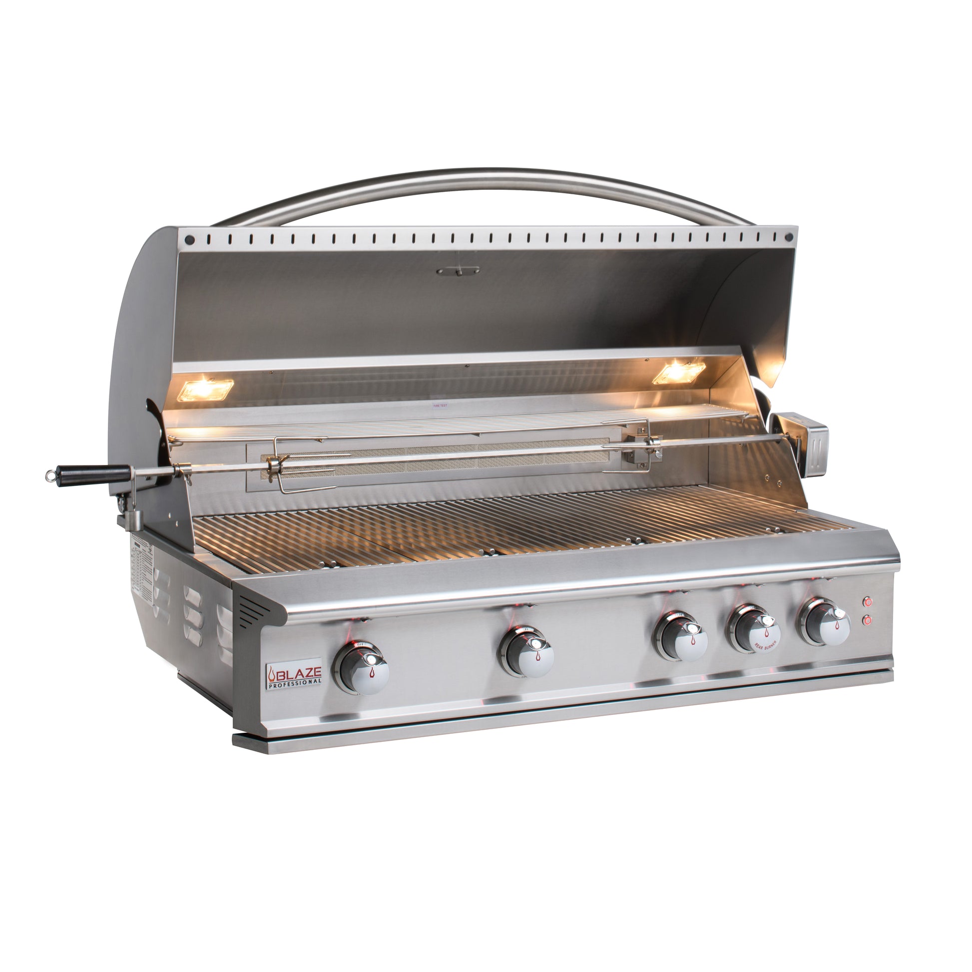 Blaze Professional LUX 44-Inch 4 Burner Built-In Gas Grill With Rear Infrared Burner (BLZ-4PRO)