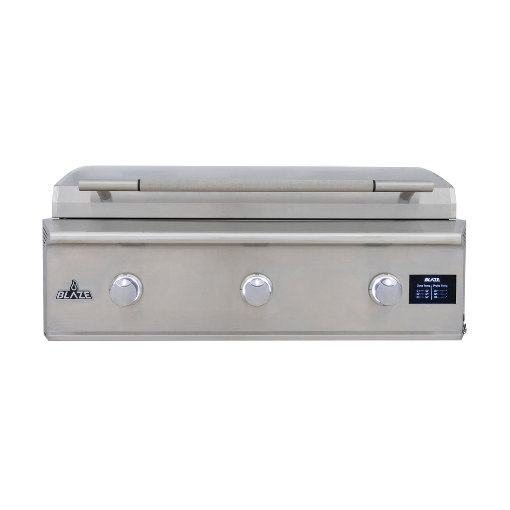 Blaze LTE PRO 40-Inch Gas Griddle w/Digital Temperature Screen & Lift-Assist Lid (BLZ-GRIDDLE40)