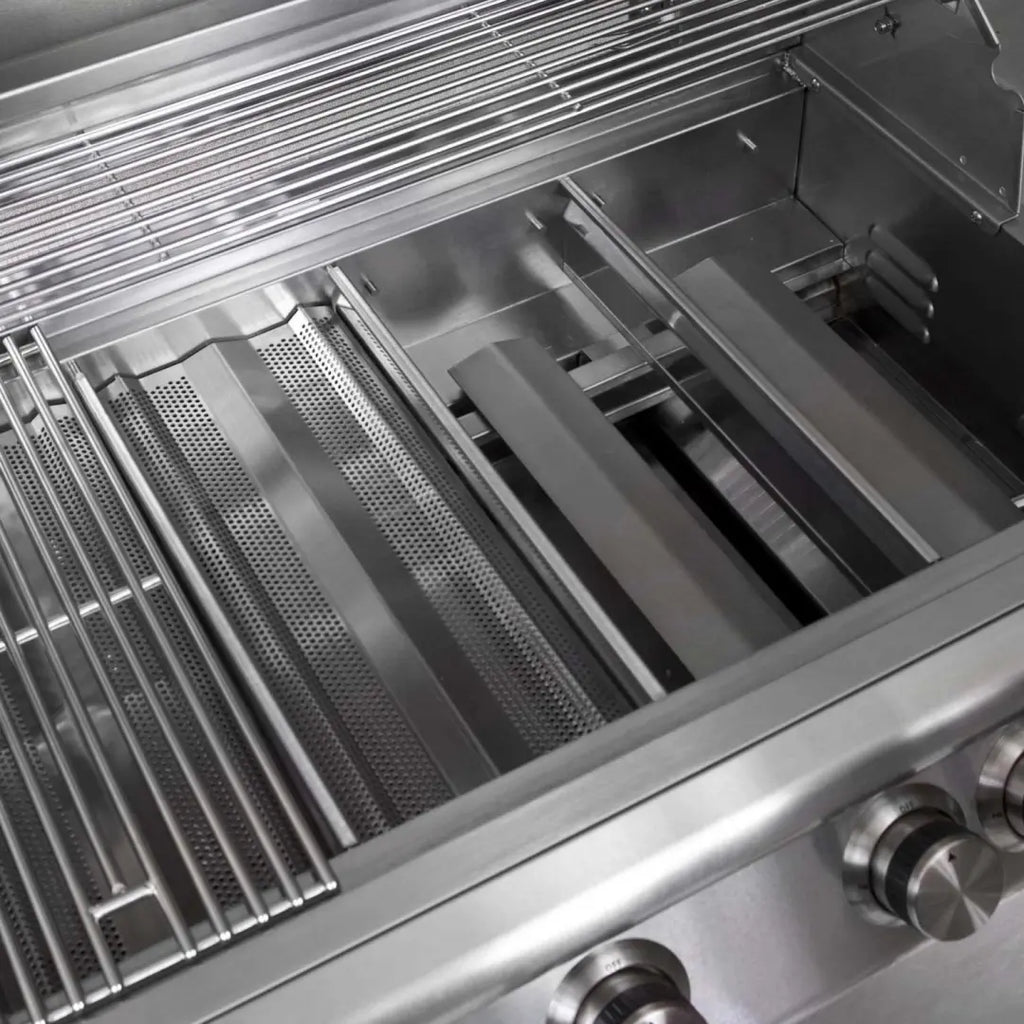 Blaze LTE Marine Grade 32-Inch 4-Burner Built-In Gas Grill w/ Rear Infrared Burner and Grill Lights (BLZ-4LTE2MG)