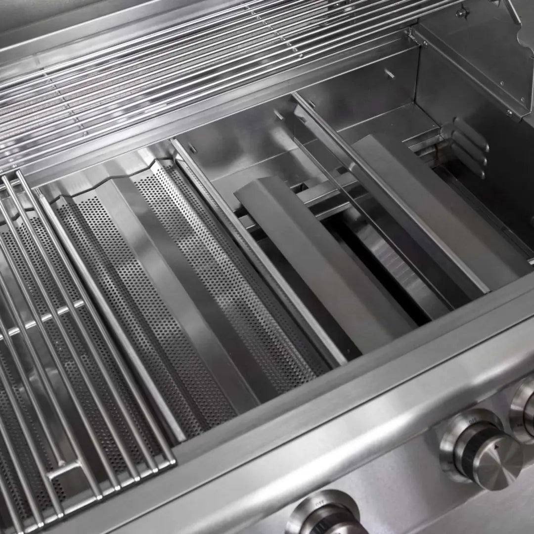 Blaze LTE Marine Grade 32-Inch 4-Burner Built-In Gas Grill w/ Rear Infrared Burner and Grill Lights (BLZ-4LTE2MG)