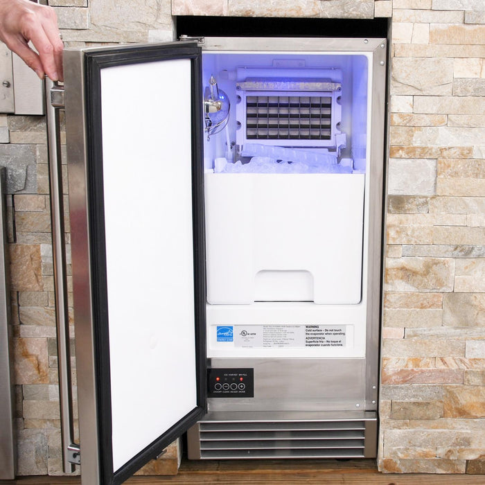Blaze 50-Lb 15-In Outdoor Rated Ice Maker