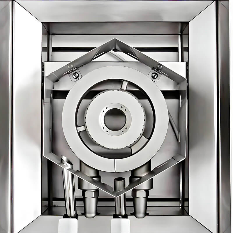 Isla de cocina exterior de 2,4 m con parrilla de gas Blaze LTE de 81 cm, refrigerador de 61 cm, quemador Power, puertas dobles de 81 cm y cajón doble. 