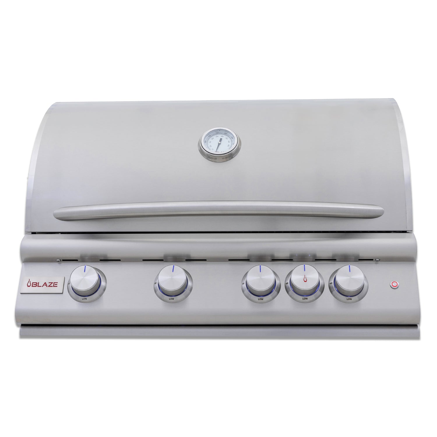 Blaze LTE+ 32-Inch 4-Burner Built-In Gas Grill w/ Lift-Assist Hood & Rear Infrared Burner (BLZ-4LTE3)