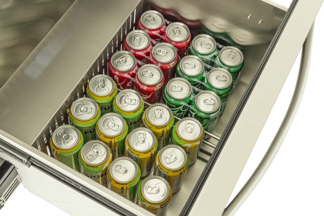 23.5-In 5.1 Cu. Ft. Outdoor Rated Double Drawer Refrigerator