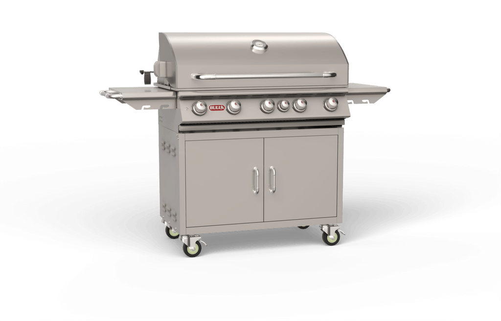 Bull Brahma 38-Inch 5-Burner Freestanding Gas Grill with Rear Infrared Burner (55000)