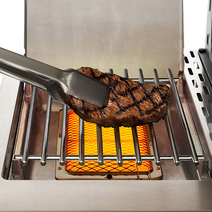 Broil King 10,000 BTU Infrared Side Burner Searing Kit for Imperial, Regal and Baron Series - 18677