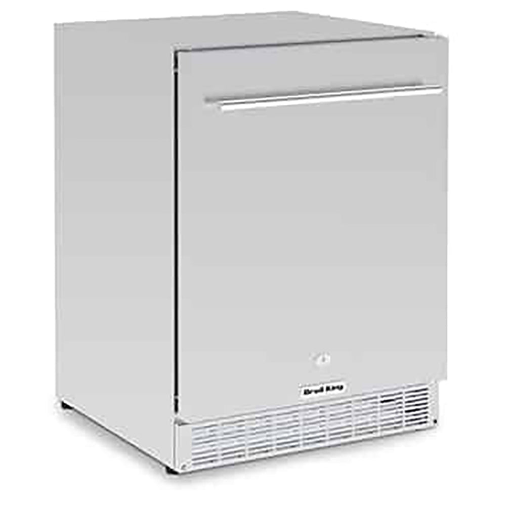 Broil King 24-Inch Outdoor Rated Compact Refrigerator with Stainless Steel Finish - 800149