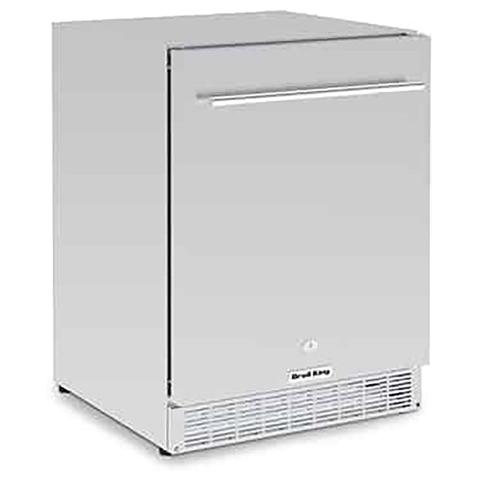Broil King 24-Inch Outdoor Rated Compact Refrigerator with Stainless Steel Finish - 800149