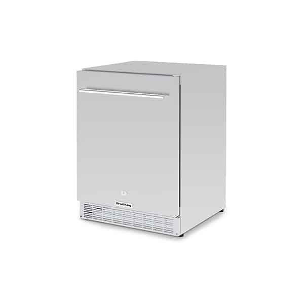 Broil King 24-Inch Outdoor Rated Compact Refrigerator with Stainless Steel Finish - 800149