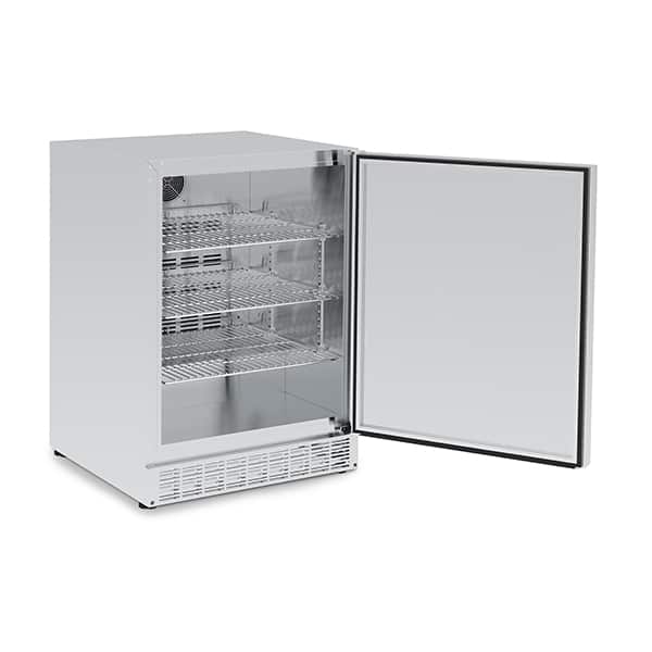 Broil King 24-Inch Outdoor Rated Compact Refrigerator with Stainless Steel Finish - 800149