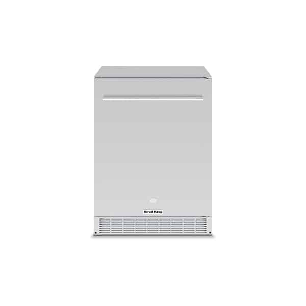 Broil King 24-Inch Outdoor Rated Compact Refrigerator with Stainless Steel Finish - 800149