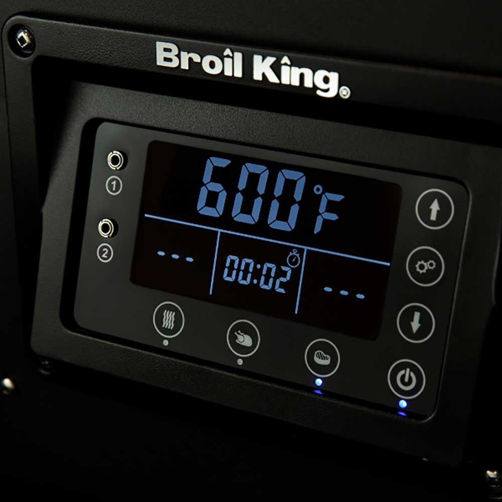 Broil King Crown Pellet 500 Wi-Fi & Bluetooth Controlled 32-Inch Pellet Grill (494051)