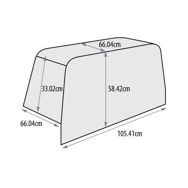 Broil King Built-In Premium Grill Cover for Imperial 600 Series (68590)