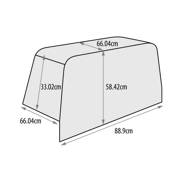 Broil King Built-In Premium Grill Cover for Regal 500 Model - 68592