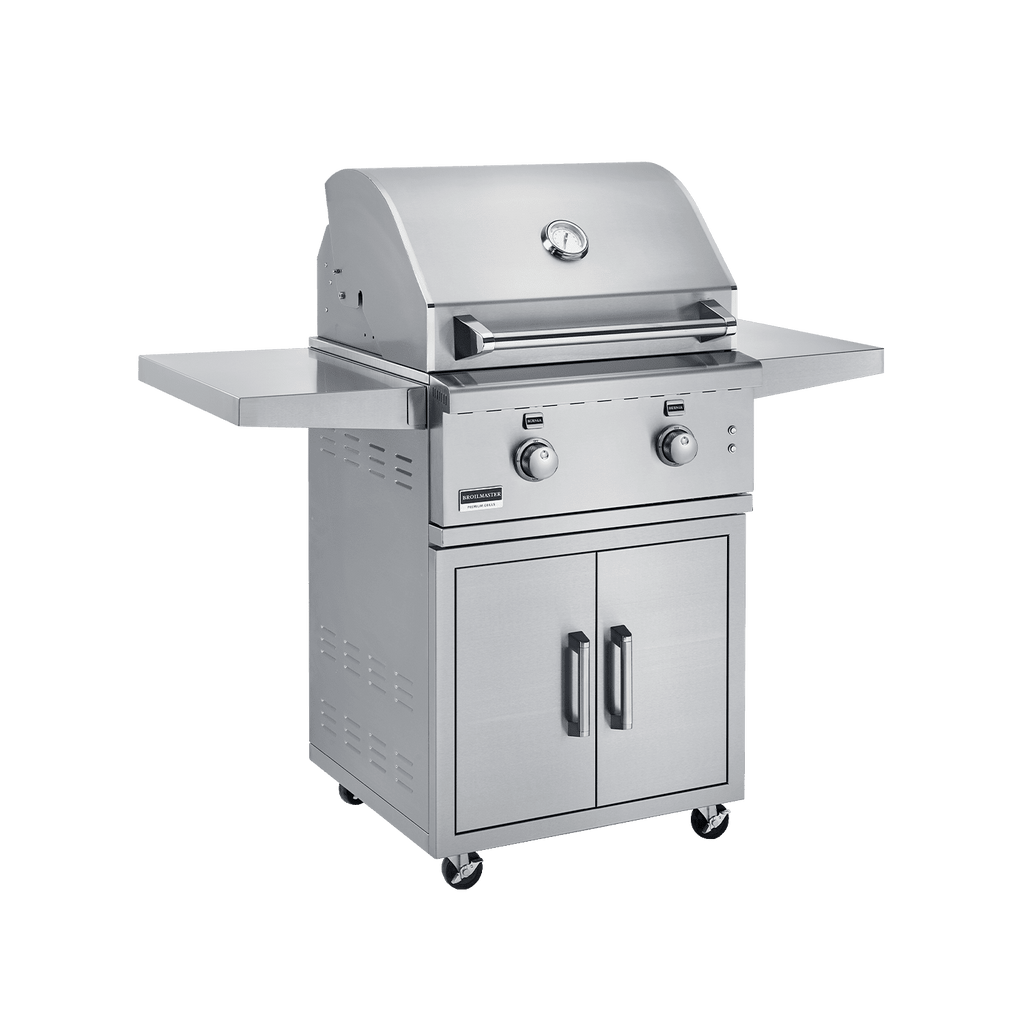 Elite Stainless Steel Gas Grill with Versatile Cooking Options