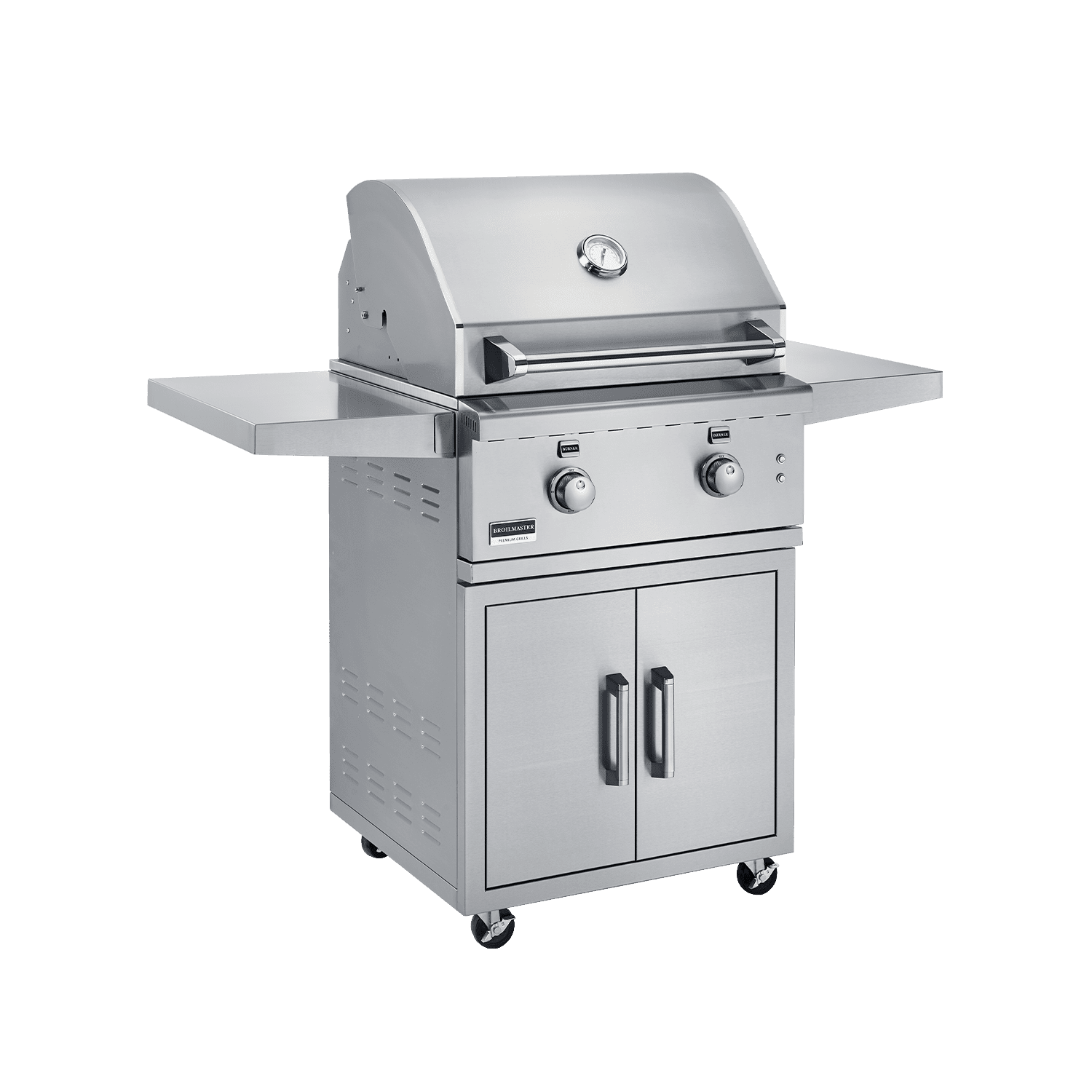 Elite Stainless Steel Gas Grill with Versatile Cooking Options