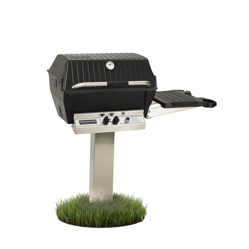 Broilmaster Premium Series P3X Premium Grill + In-Ground Post Package (P3PK6)