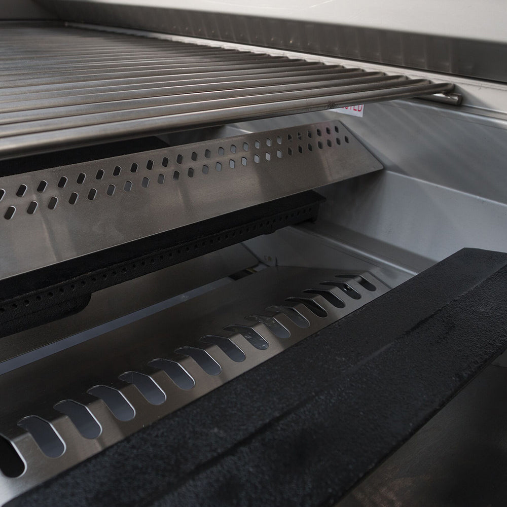 Bull Brahma 38-Inch 5-Burner Built-In Gas Grill with Rear Infrared Burner (57568/9)