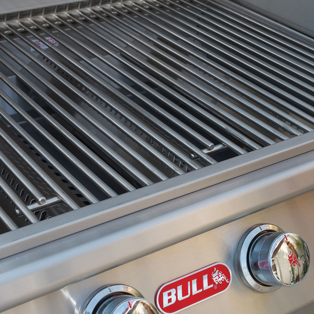 Bull Brahma 38-Inch 5-Burner Built-In Gas Grill with Rear Infrared Burner (57568/9)