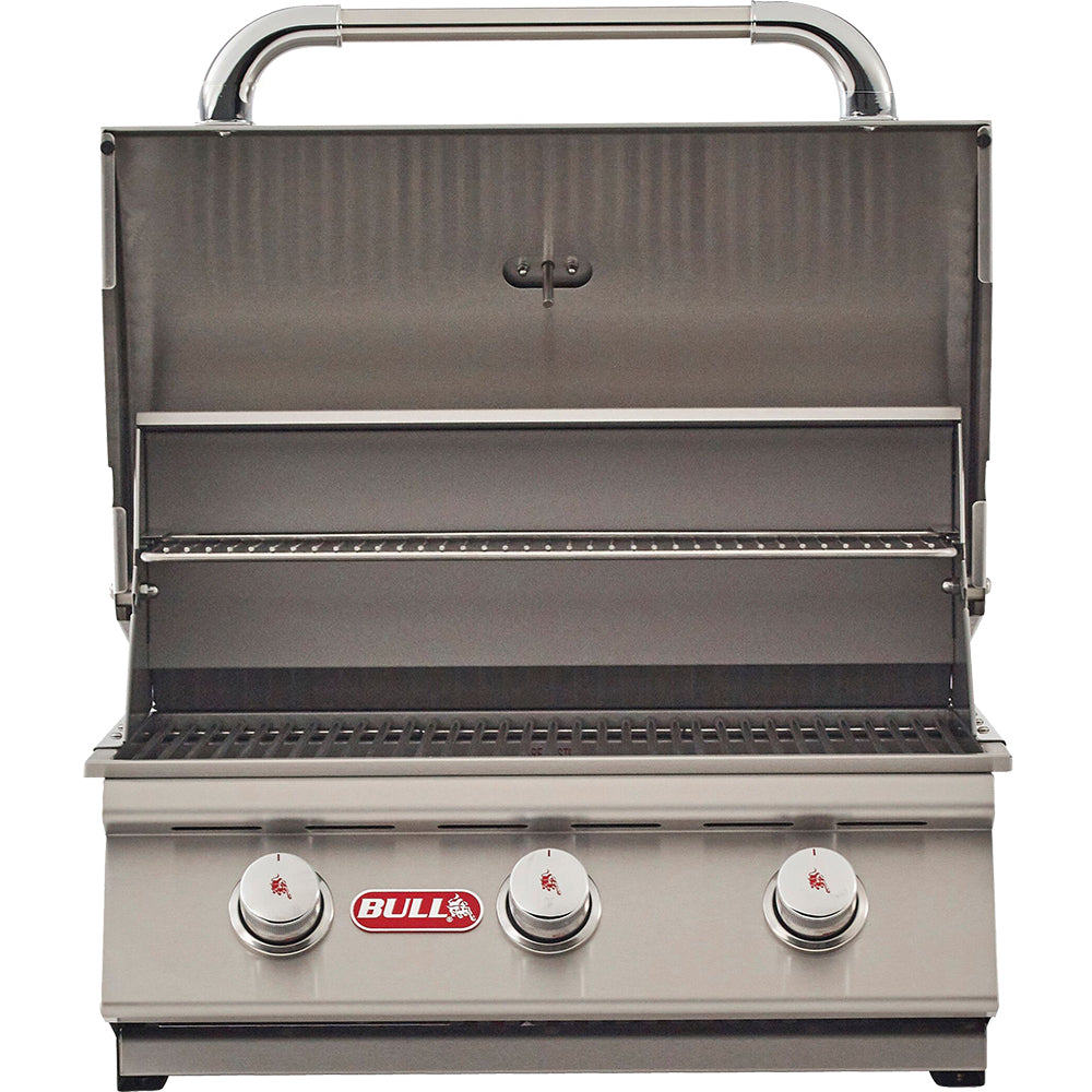 Bull Steer 25-Inch 3-Burner Built-In Gas Grill (69008/9)