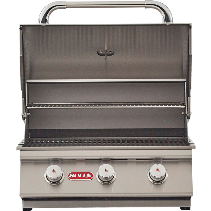 Bull 25-Inch Steer 3-Burner Built-In Grill (69008/9)
