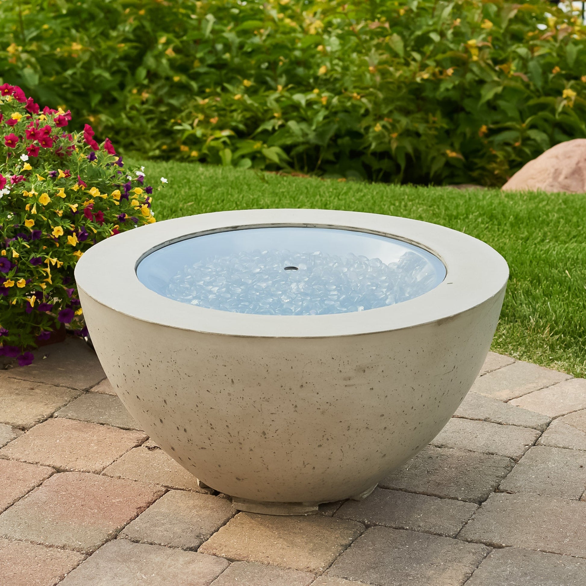 Cove 29-Inch Round Gas Fire Pit Bowl