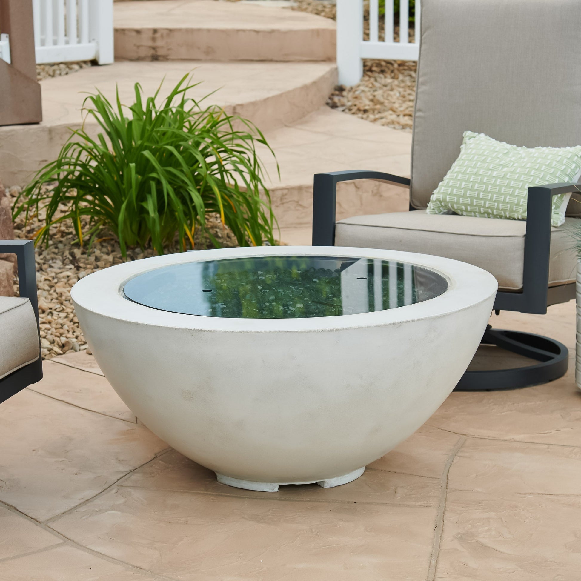 Cove 42-Inch Round Gas Fire Pit Bowl