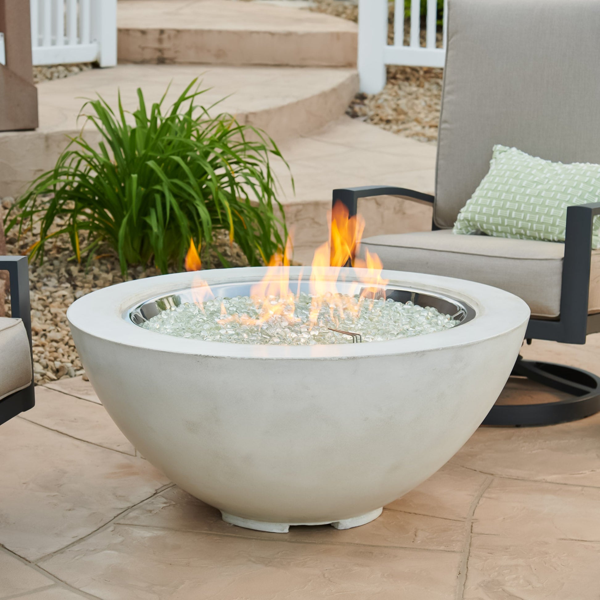 Cove 42-Inch Round Gas Fire Pit Bowl