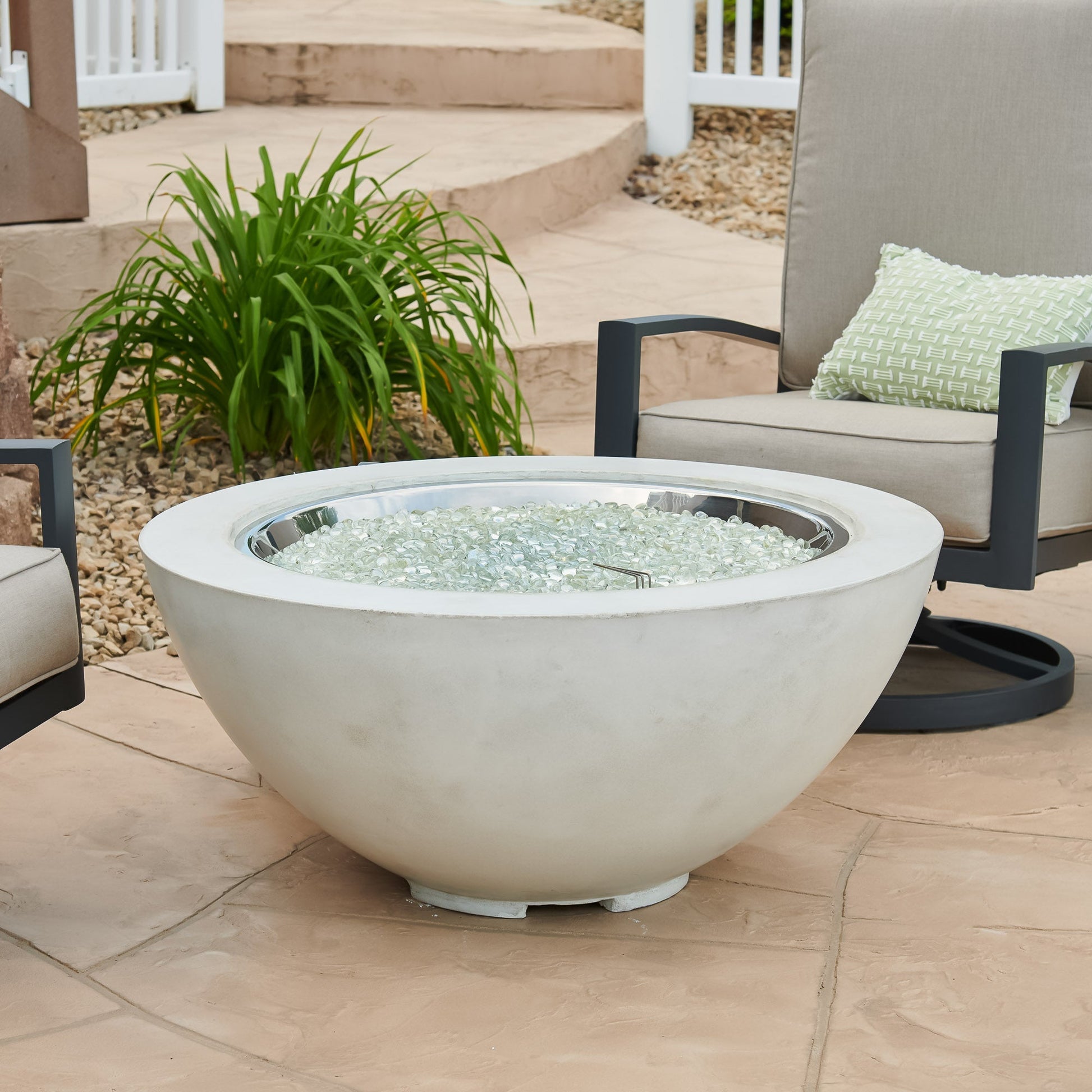 Cove 42-Inch Round Gas Fire Pit Bowl