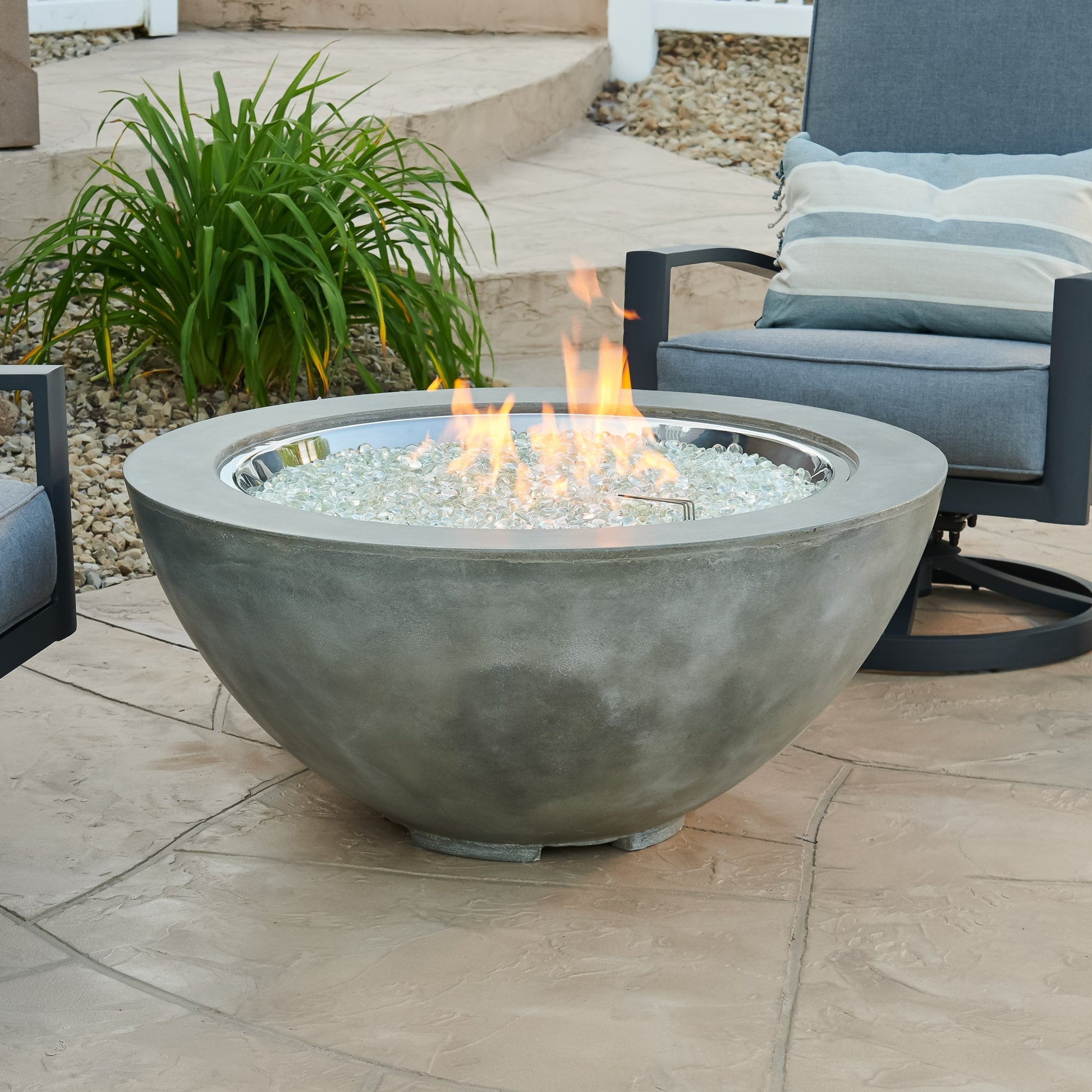 Cove 42-Inch Round Gas Fire Pit Bowl
